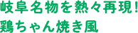 岐阜名物を熱々再現！鶏ちゃん焼き風