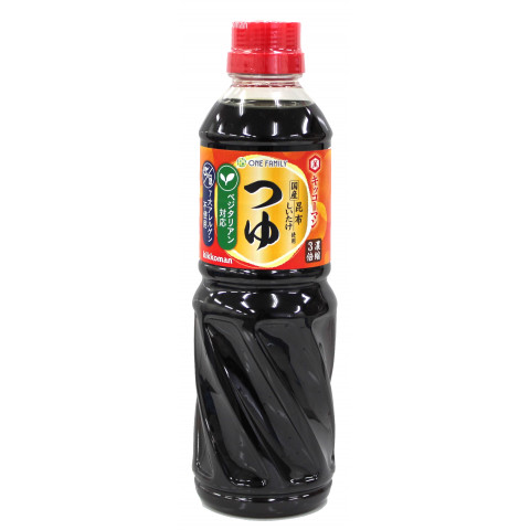 キッコーマン ワン・ファミリー つゆ 500ml○<終売予定> | アミカ