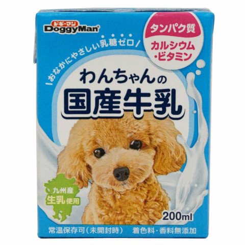 ペットフード 犬用 おやつ ドギーマン わんちゃんの国産牛乳 0ml アミカネットショップ本店