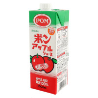 えひめ飲料　ポンアップルジュース(スクエア)　1L