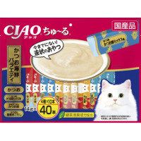 【ペットフード】いなば　チャオちゅ～る かつお海鮮バラエティ　14g×40