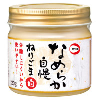 カタギ食品　なめらか自慢ねりごま白　120g