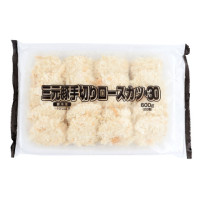 【ポイント2倍】四国日清食品　三元豚手切りロースカツ(30)　600g(20個)