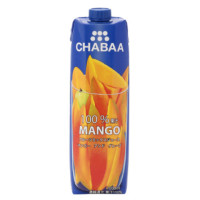 CHABAA　ミックスジュース マンゴー＆グレープ　1L