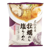 【ポイント10倍】【10/25追加】K&K　だし麺 広島県産牡蠣だし塩らーめん　106g●