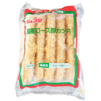 【10/10切替】ジェフダ　国産ロース豚カツR　120g×5