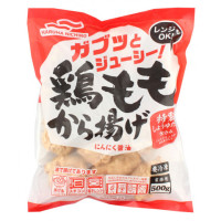 マルハニチロ　ガブッとジューシー 鶏ももから揚げにんにく醤油　500g