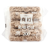 【ポイント10倍】シマダヤ　真打乱切そば200 ミニダブル　1kg(5個)