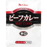 ハウス食品　ビーフカレー(辛口)　200g